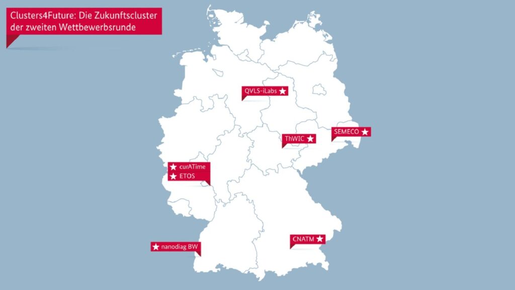 Grafik_Karte_Zukunftscluster_Zweite-Runde-Sieger
